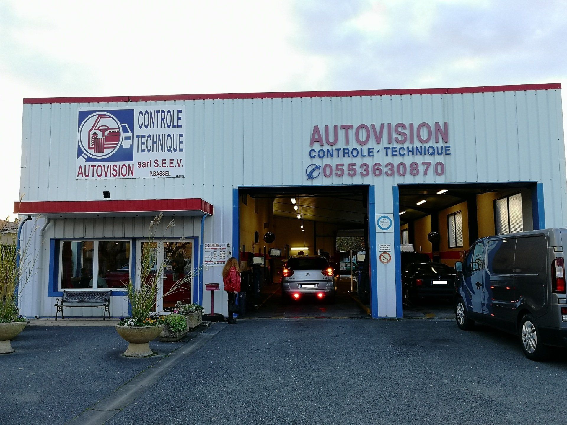 Entrée de contrôle technique