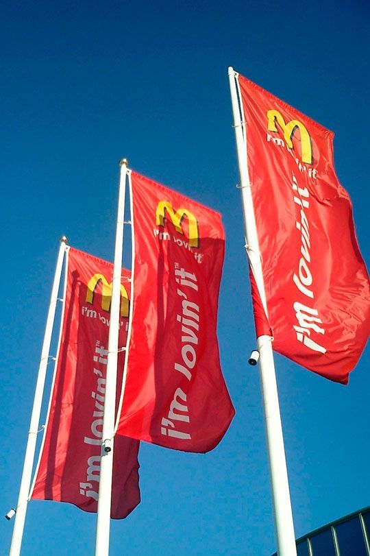 Banderas de publicidad