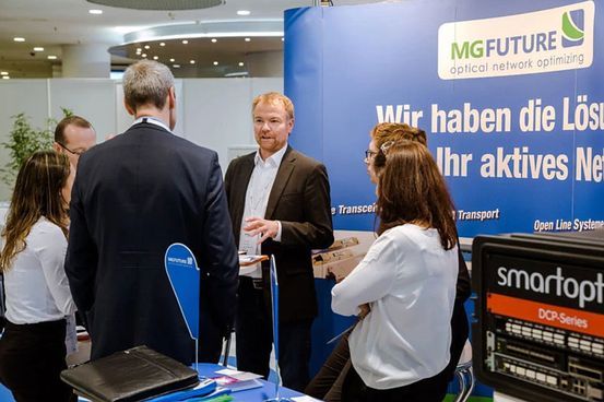 Netzwerklösungen - optische Übertragungssysteme MG Future BREKO