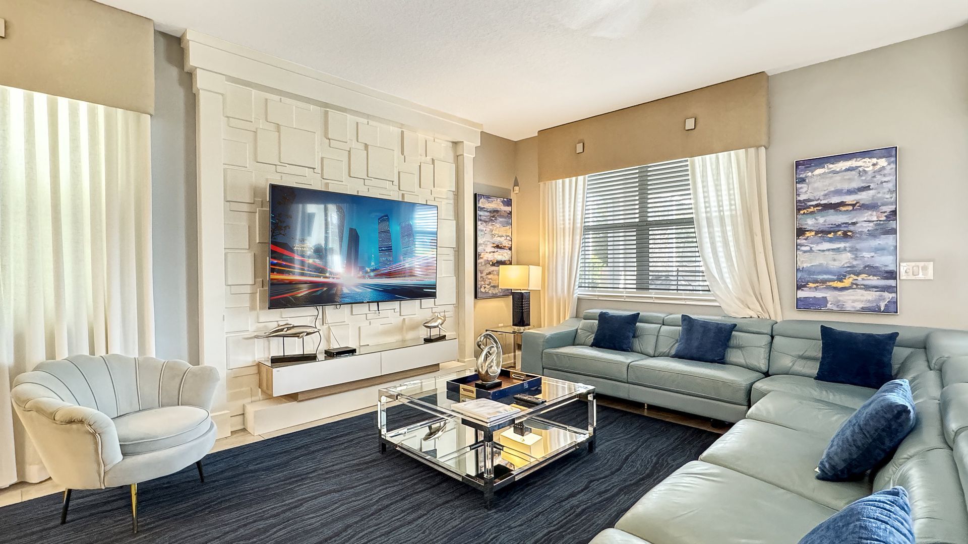 family room luxury rental disney