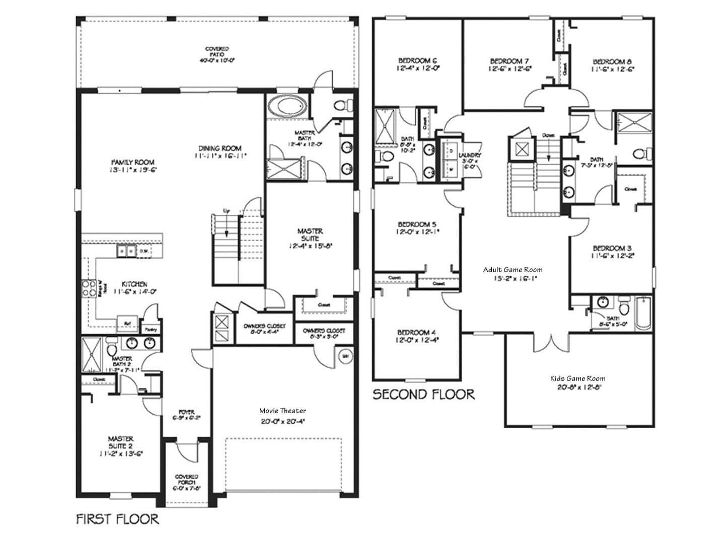 Floor Plan - The official Moon Valley Villa