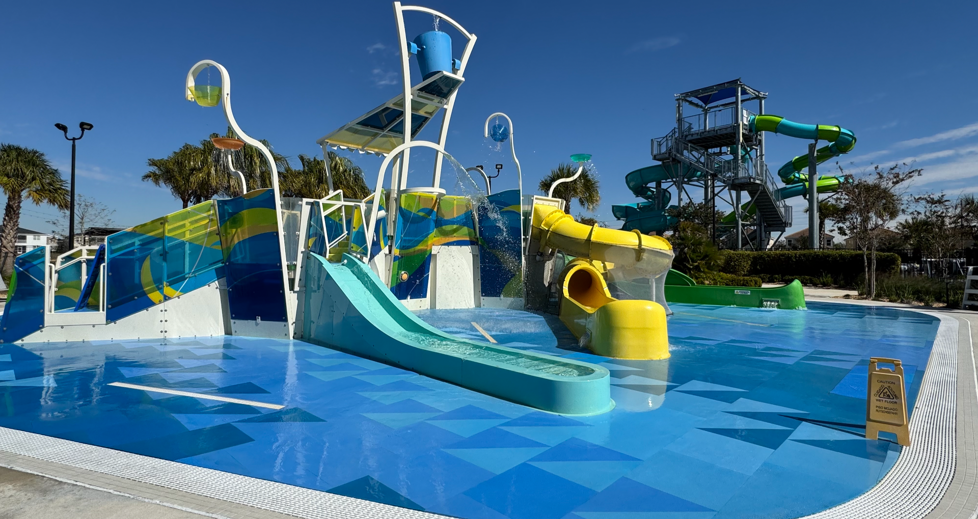 Champions Gate Retreat Waterpark - Kids Splashpad - Free when you rent Moon Valley Villa official
