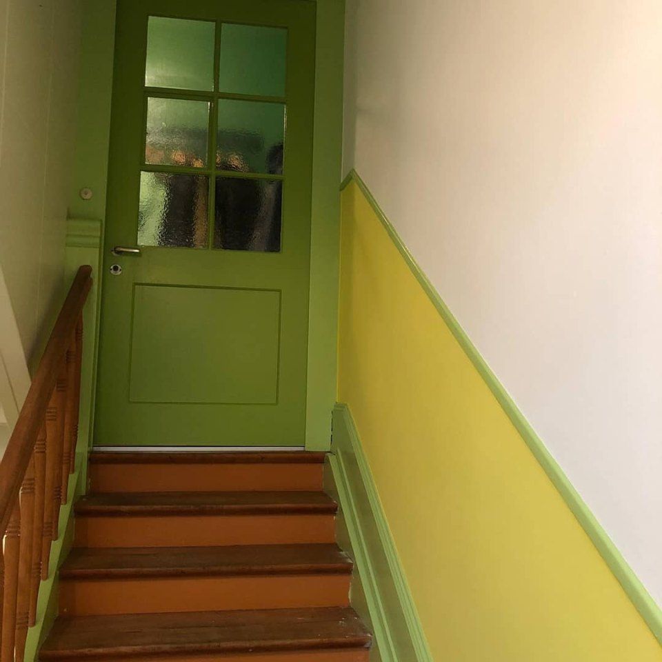 Treppe, Arbeit der Manu's Malergeschäft AG