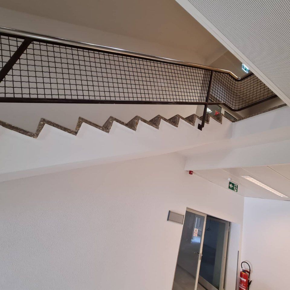 Gestrichene Treppe, Arbeit der Manu's Malergeschäft AG