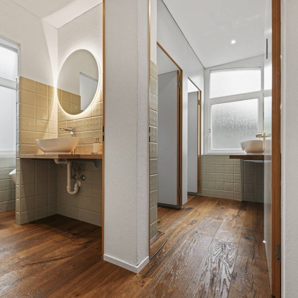 Sanitäranlage, Arbeit der Manu's Malergeschäft AG