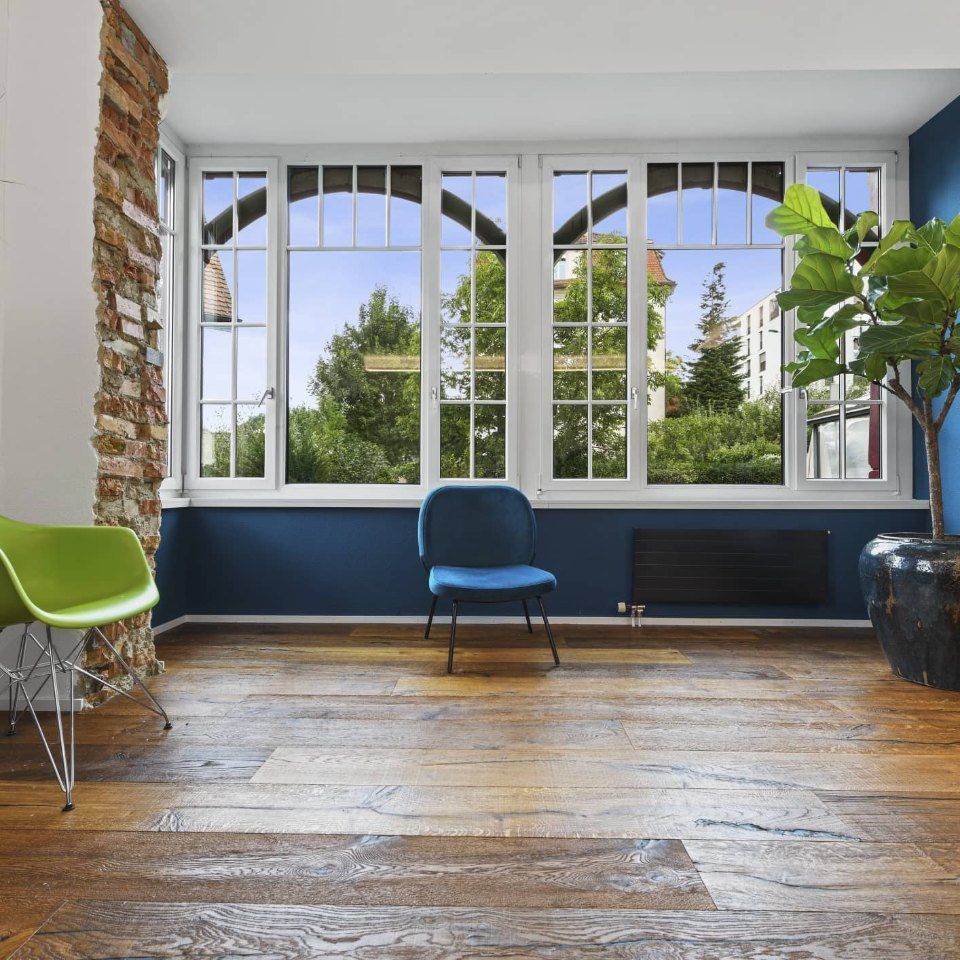 Wohnzimmer, Arbeit der Manu's Malergeschäft AG