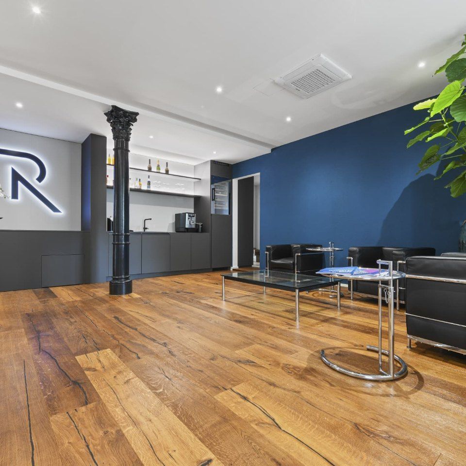 Gestrichener Raum, Arbeit der Manu's Malergeschäft AG