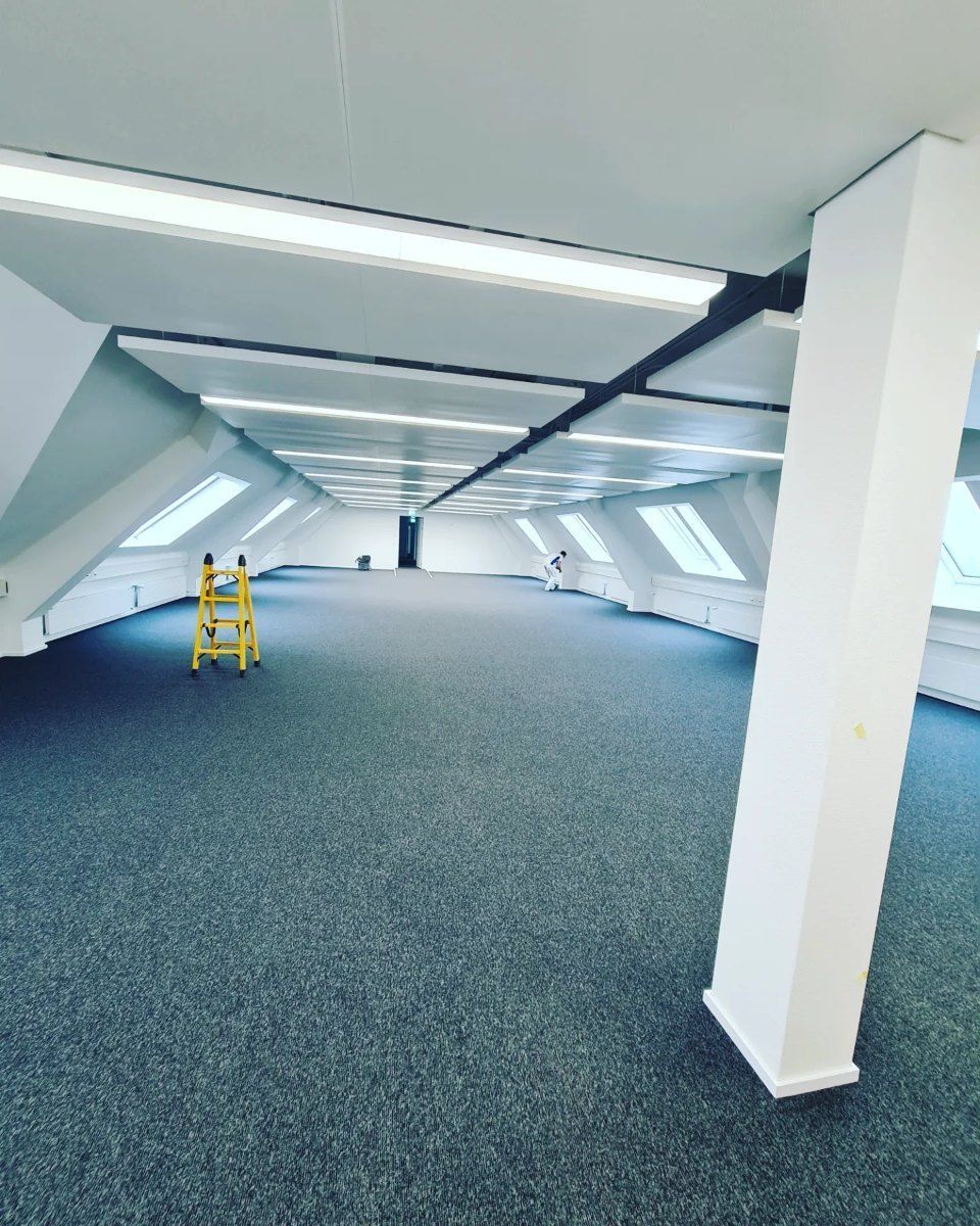 Gestrichener Raum, Arbeit der Manu's Malergeschäft AG