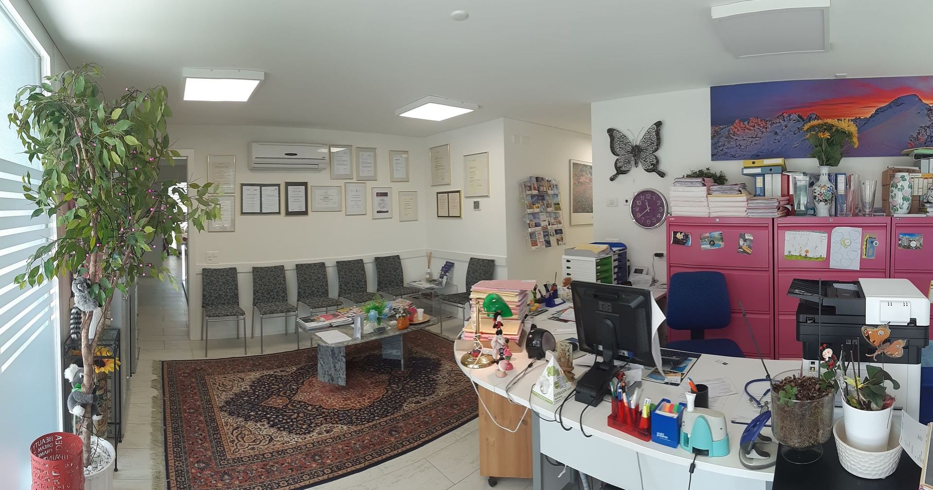 Ingresso studio di medicina estetica Armani