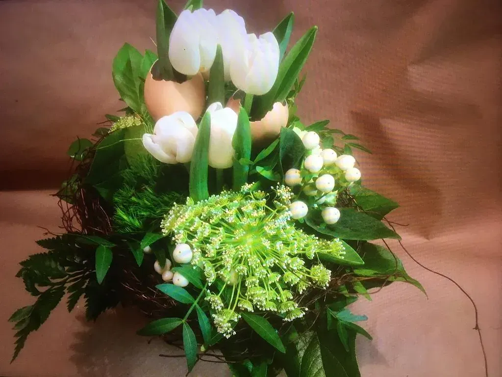 Bouquet fleurs de Pâques