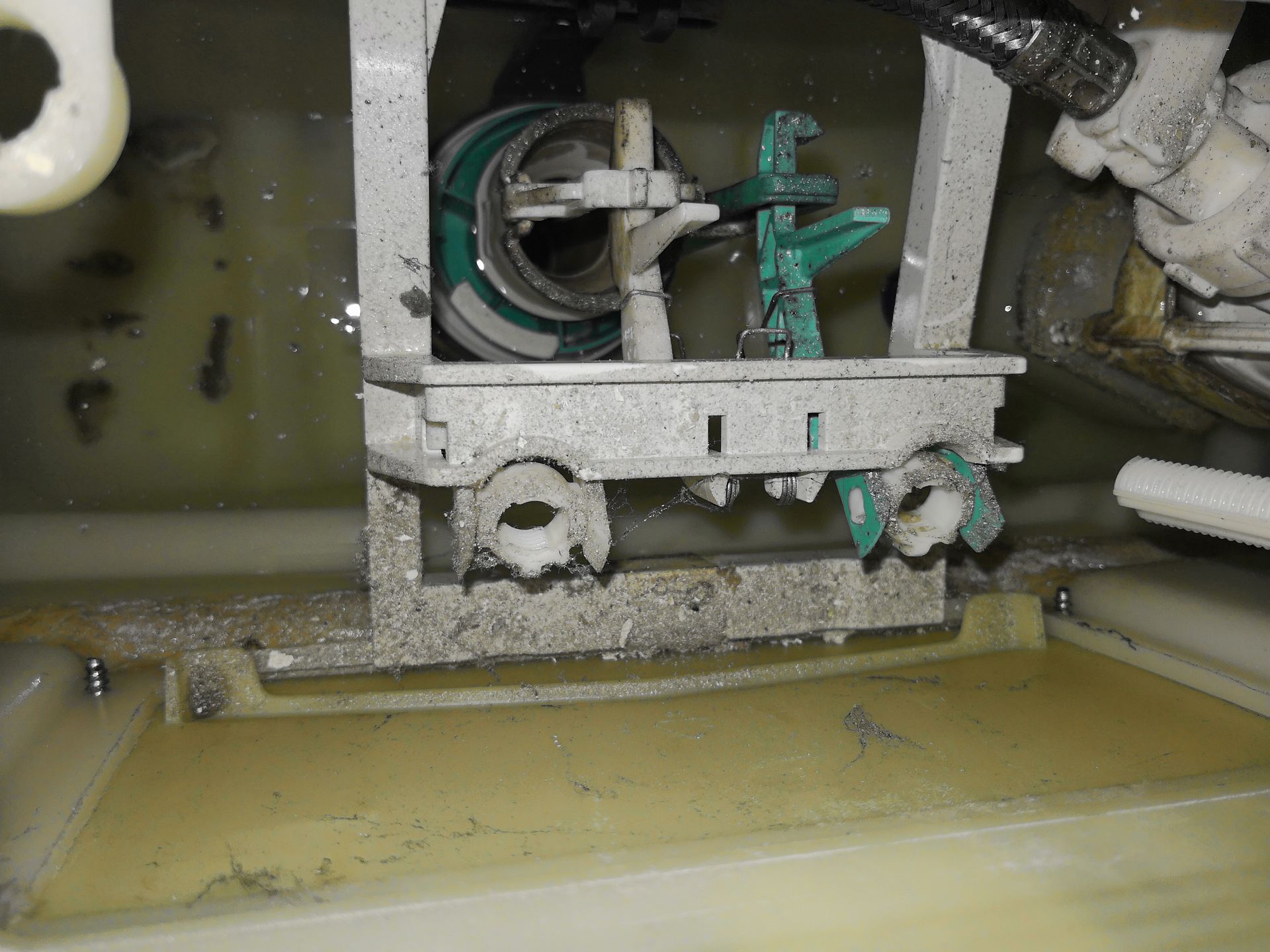 Système de plomberie encrassé