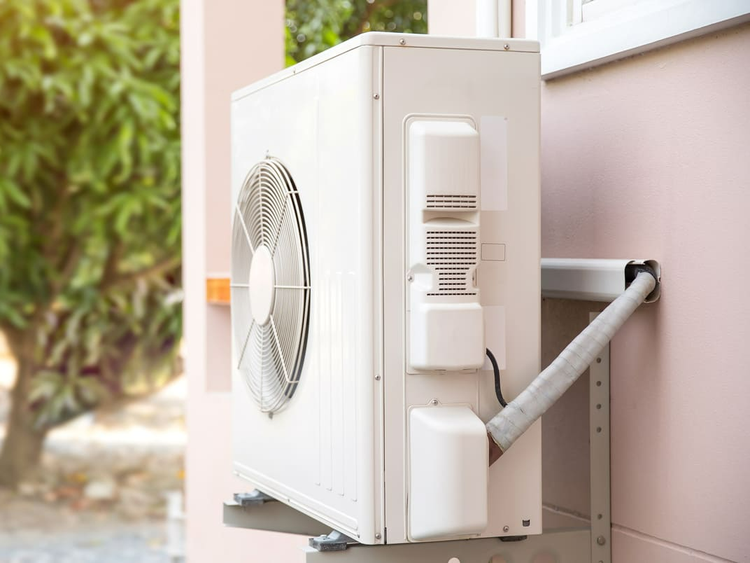 Pompe à chaleur en extérieur