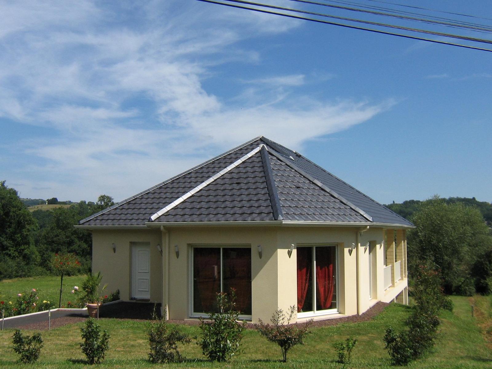 Maison de particuliers : pose de tuiles Diamand à Objat en Corrèze