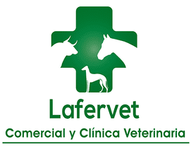 The logo for lafervet comercial y clinica veterinaria