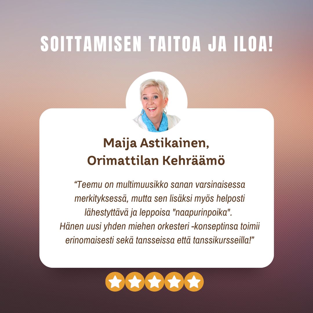 Teemu Harjukari lavatanssit Maija Astikainen