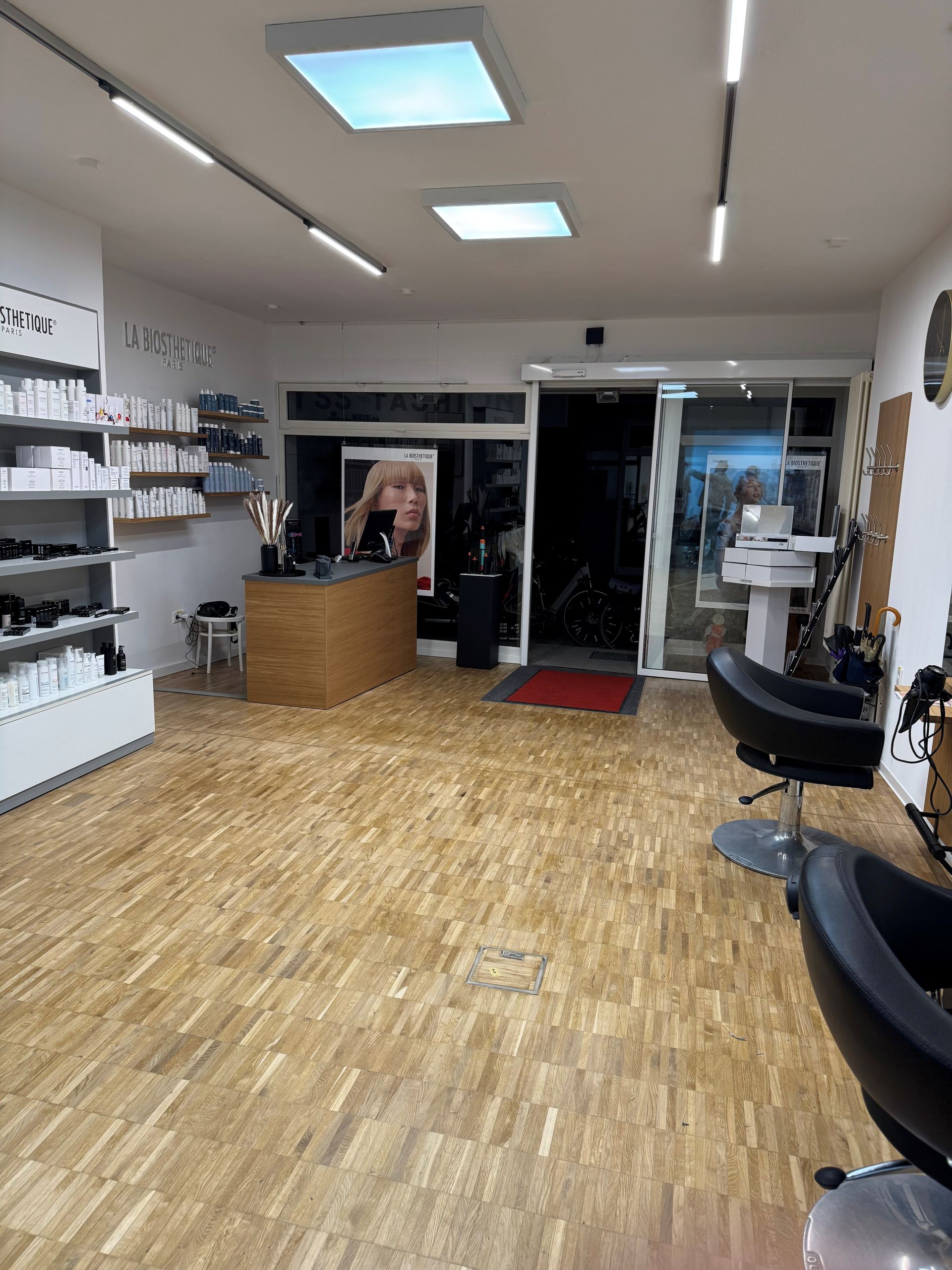 Friseurladen von innen