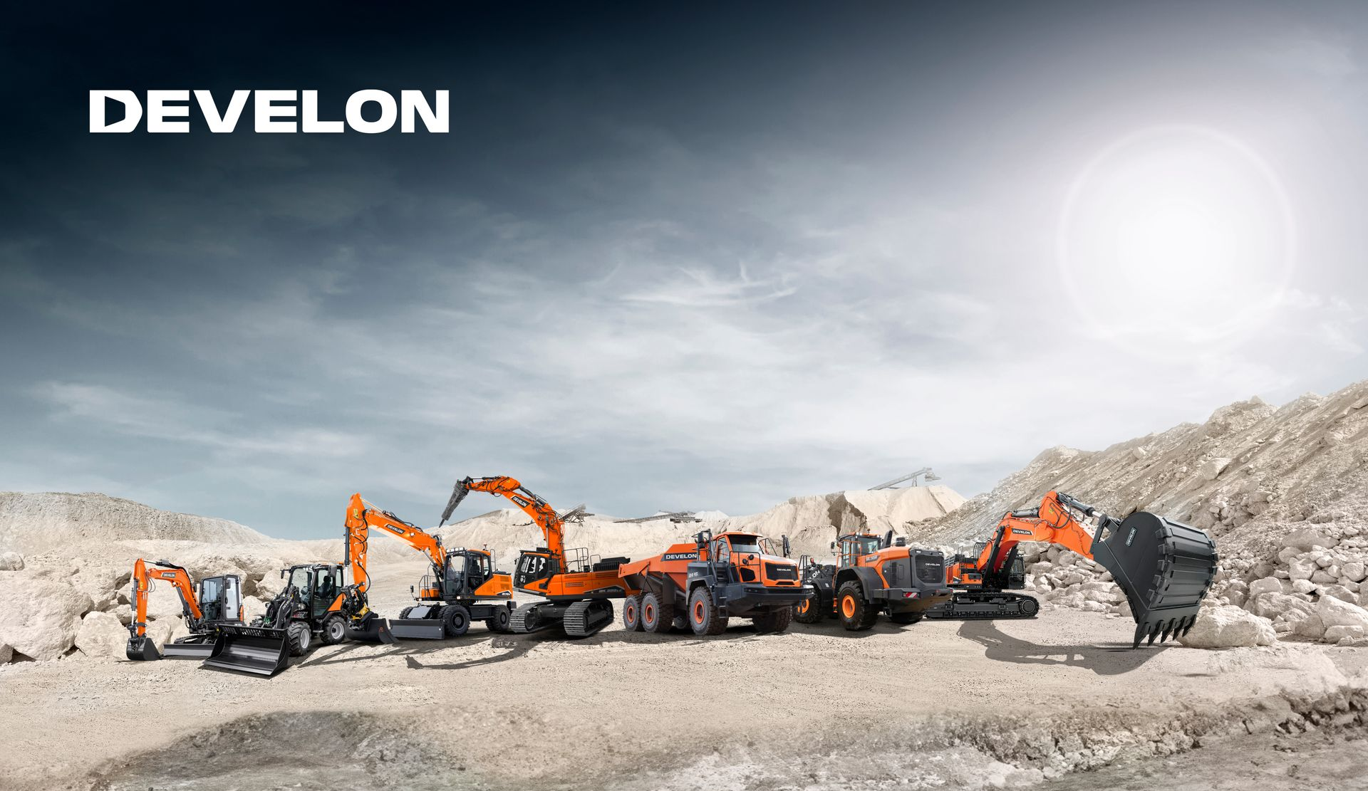 Un bulldozer en fonctionnement dans une mine