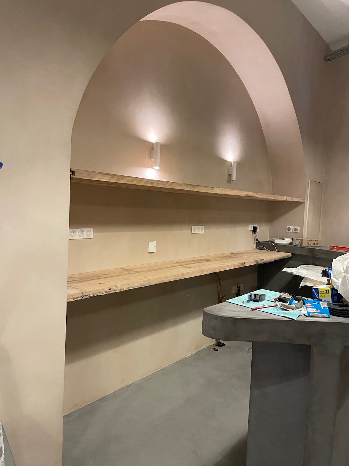 Cuisine noire moderne