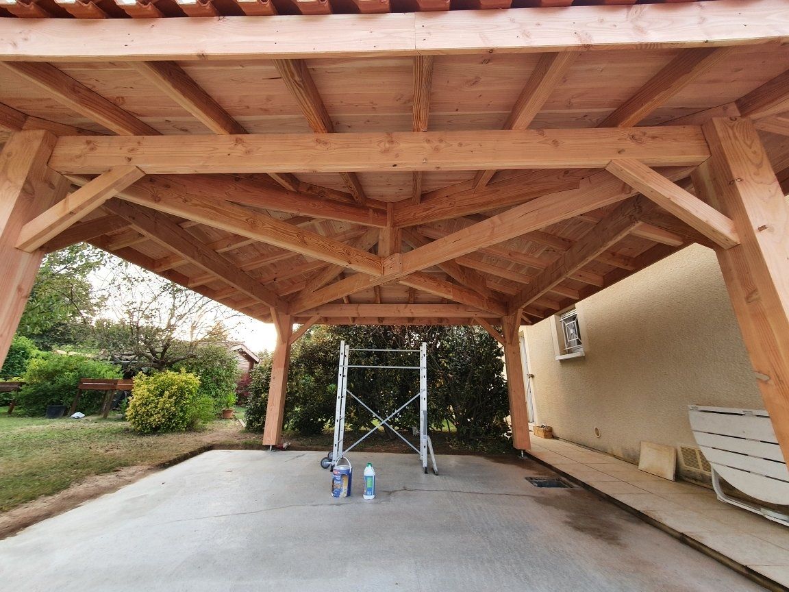 Une toiture de terrasse