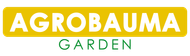 Rètol groc i verd per a Agrobauam Garden, que ven productes agrícoles, amb un número de telèfon.