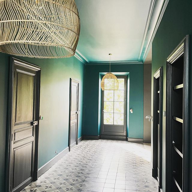 Teinte Aktu mate veloutée en vert vivace