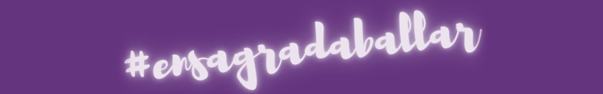 Un fondo morado con un texto blanco que dice #emagradaballar