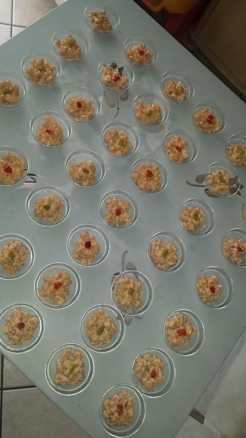 Délices Créoles - Verrines de morue Délices Créoles Verrines de morue