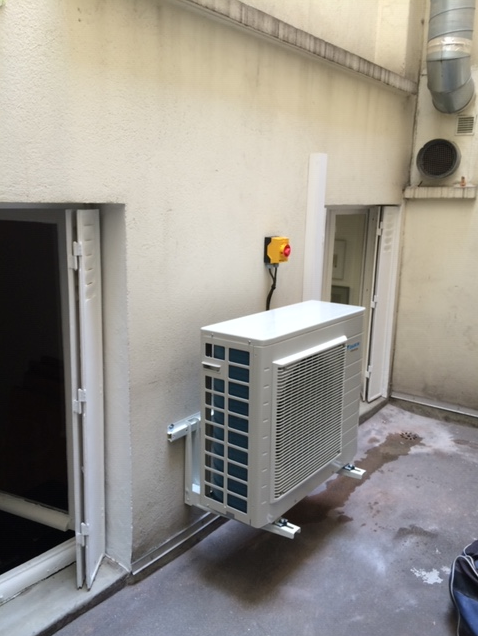 Installation de climatisation