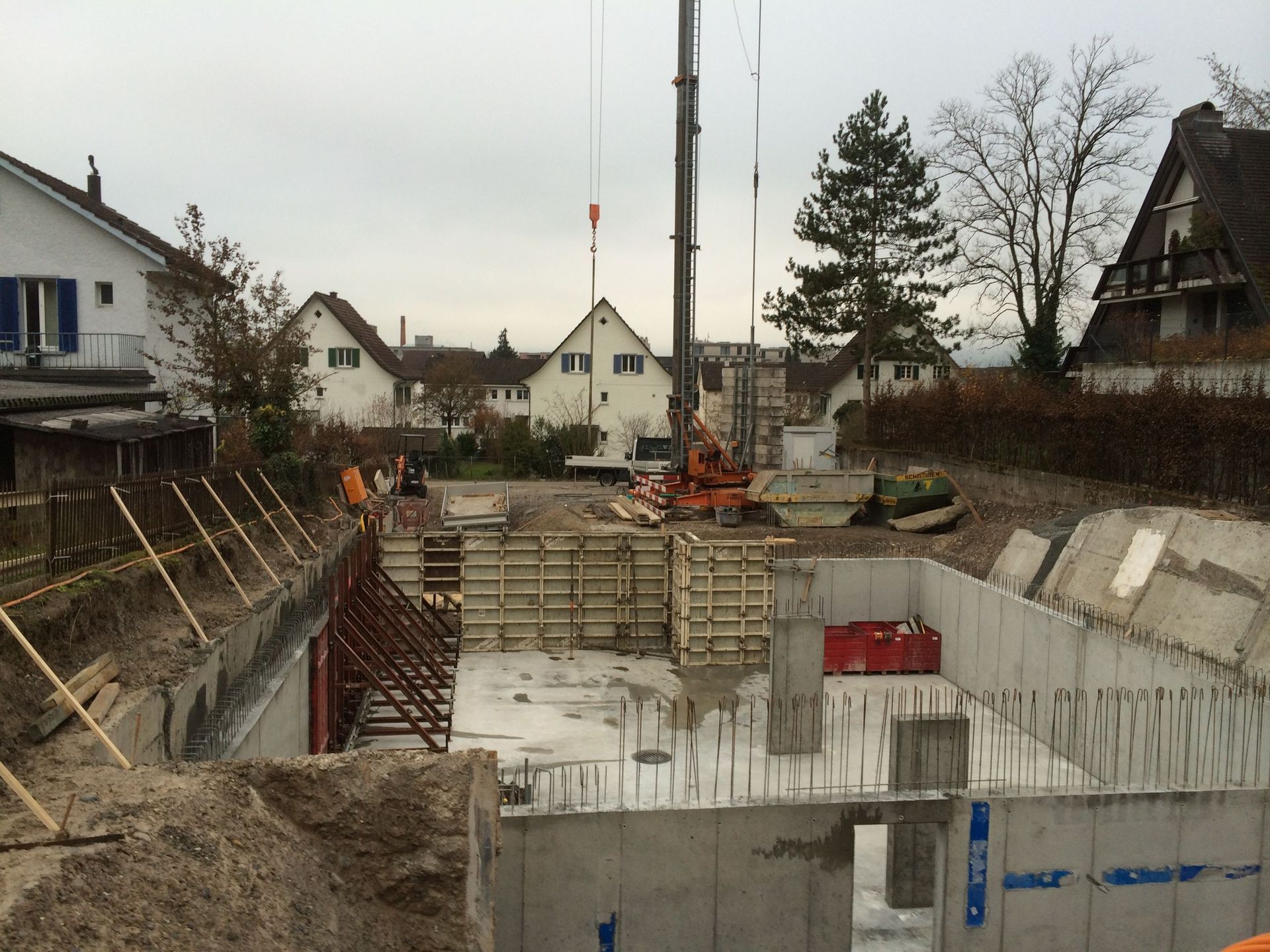 Tiefgaragenbau - CH-Bau GmbH