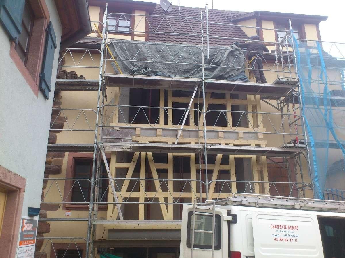 réfection de maison à colombages