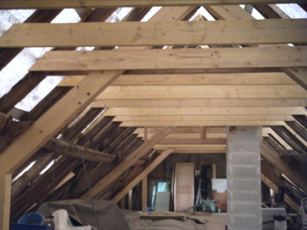 Rénovation de charpente traditionnelle