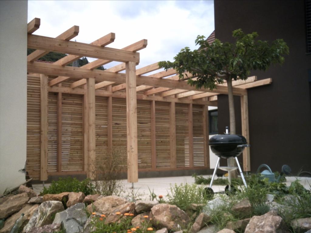 Pergolas et panneaux