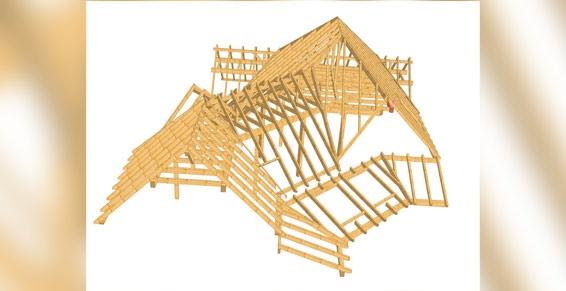 Conception de charpente bois