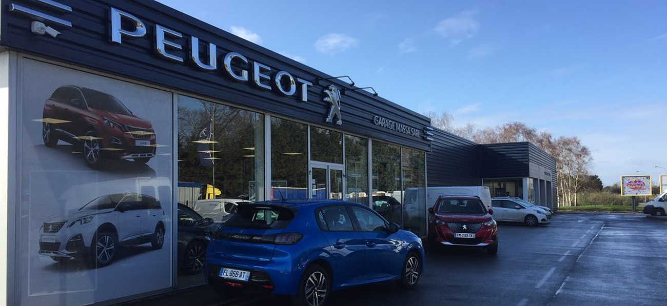 Garage Massa concession de voitures & utilitaires Peugeot à Giberville