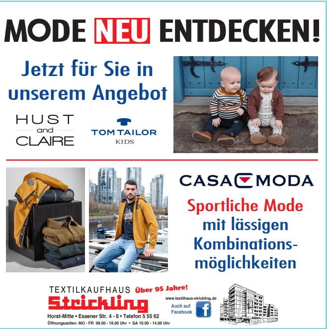 Textilkaufhaus Strickling Erbengemeinschaft e.K. | Gelsenkirchen