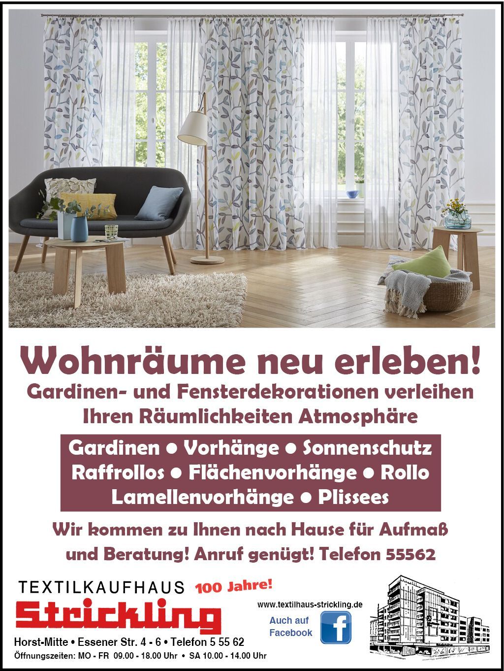 Angebot Textilhaus Strickling
