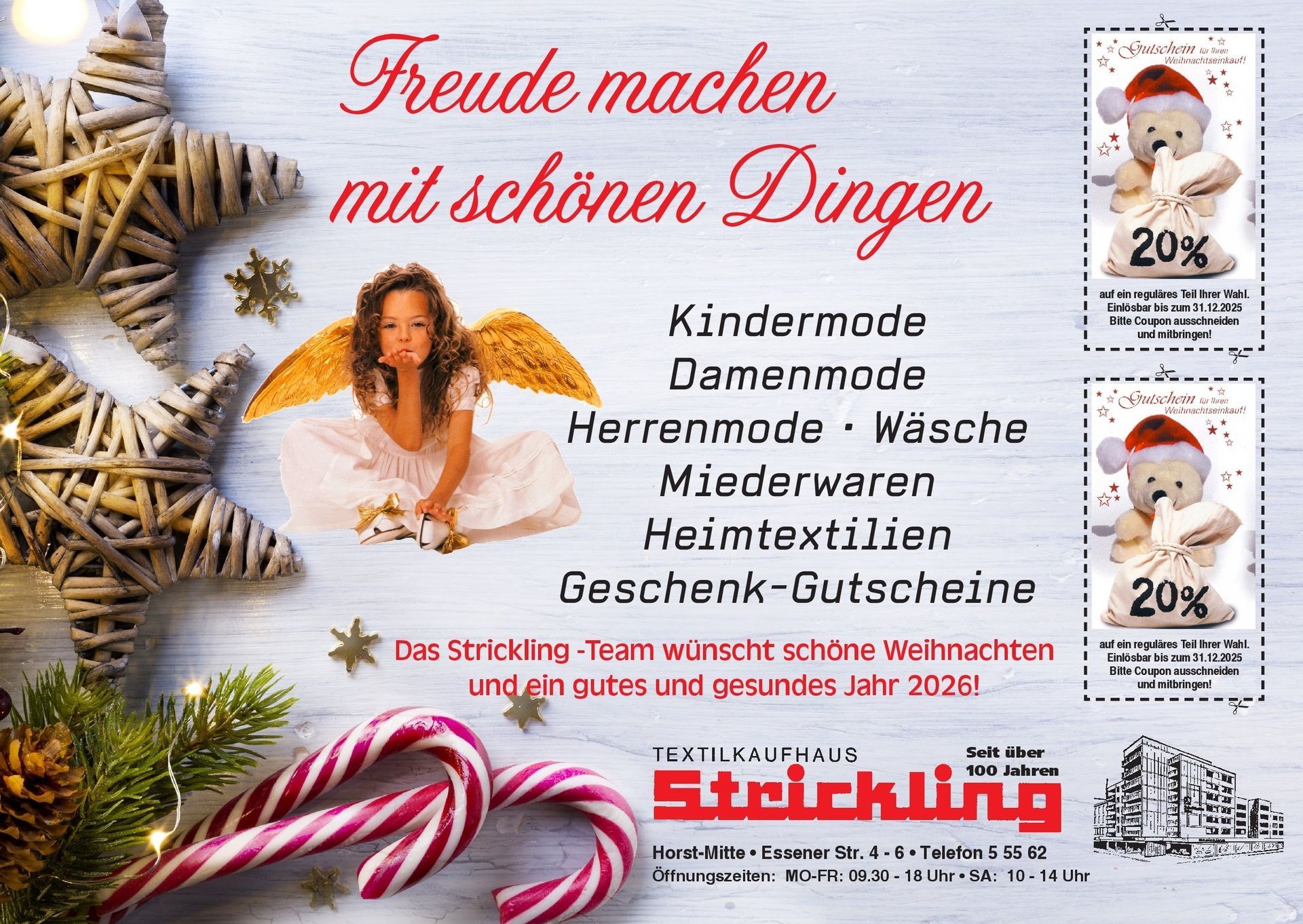 Weihnachtsangebote