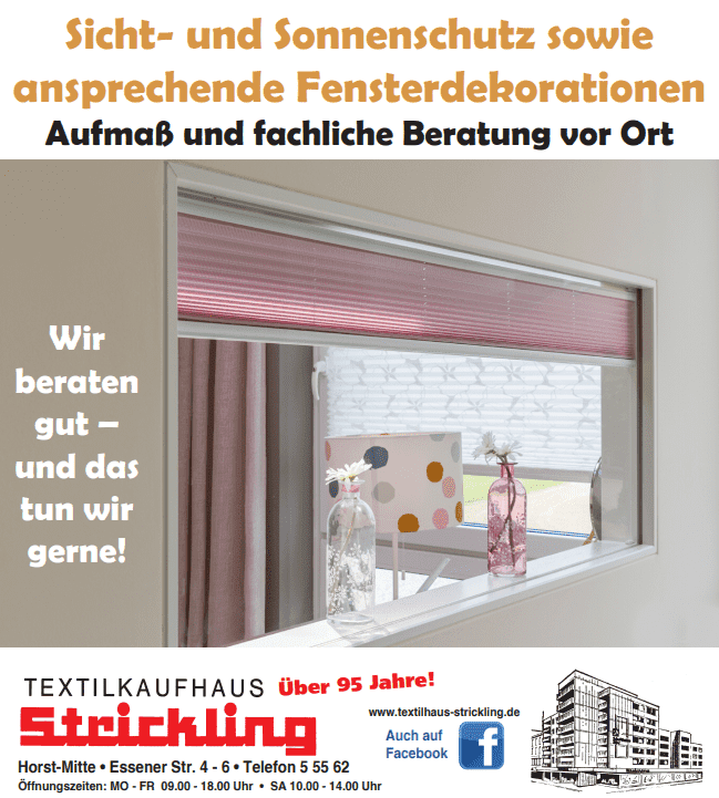 Textilkaufhaus Strickling Erbengemeinschaft e.K. | Gelsenkirchen