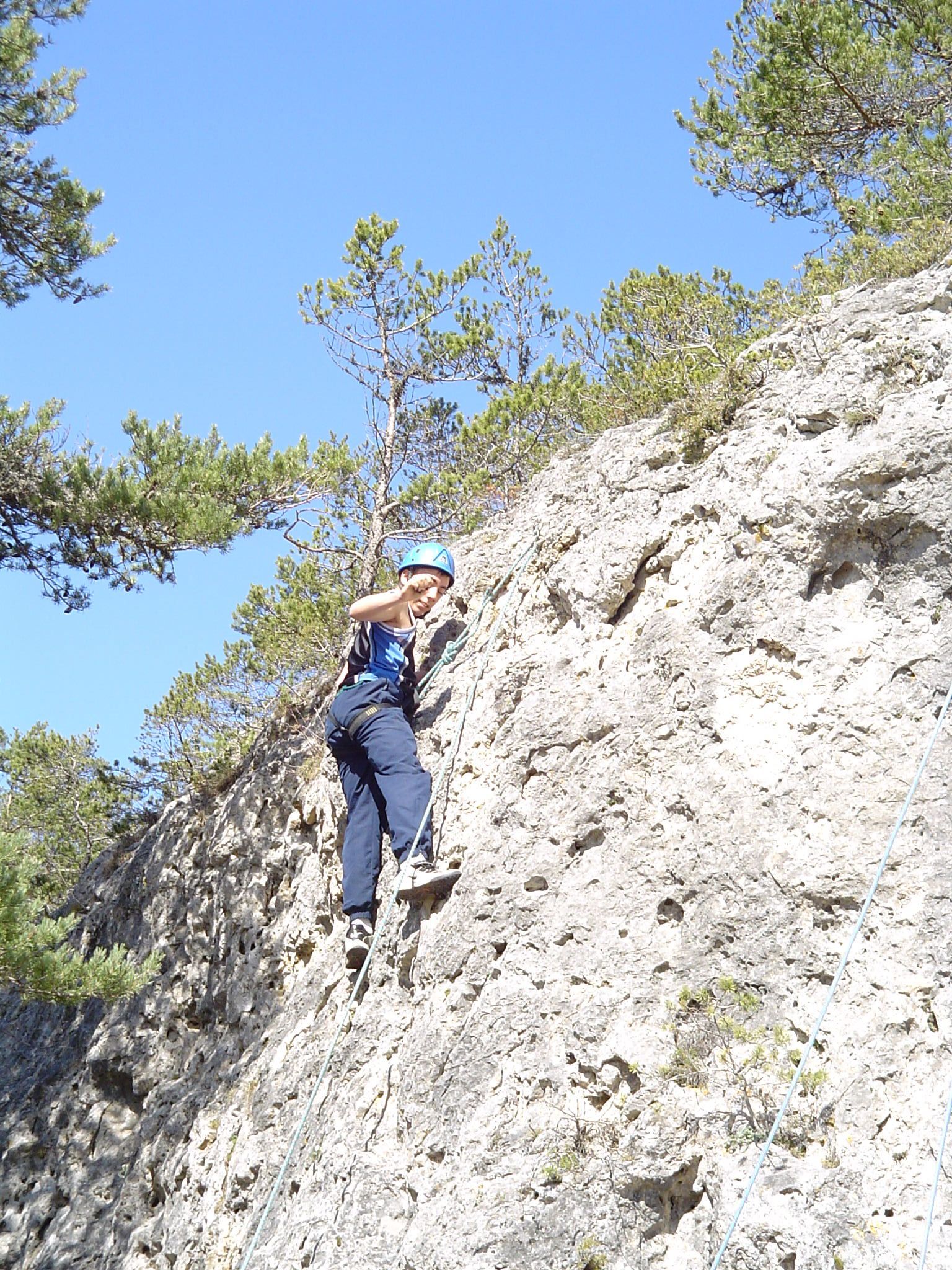 Escalade en extérieur