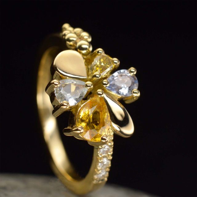 Bague Humeur Argent Sterling 925 Kalvica - Change De Couleur Avec La Température, Réglable