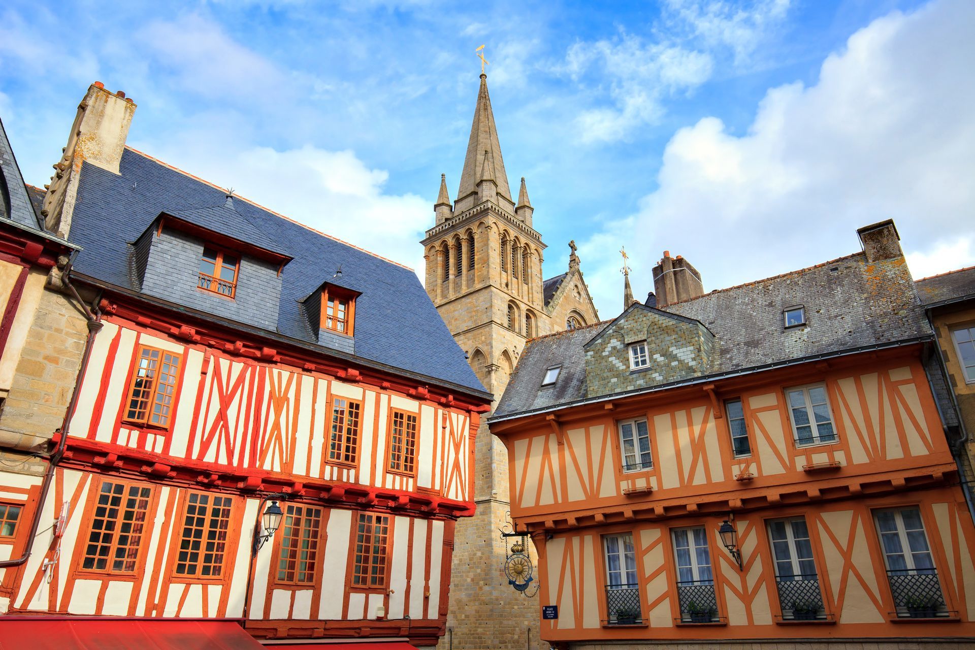Maisons à colombages à Vannes