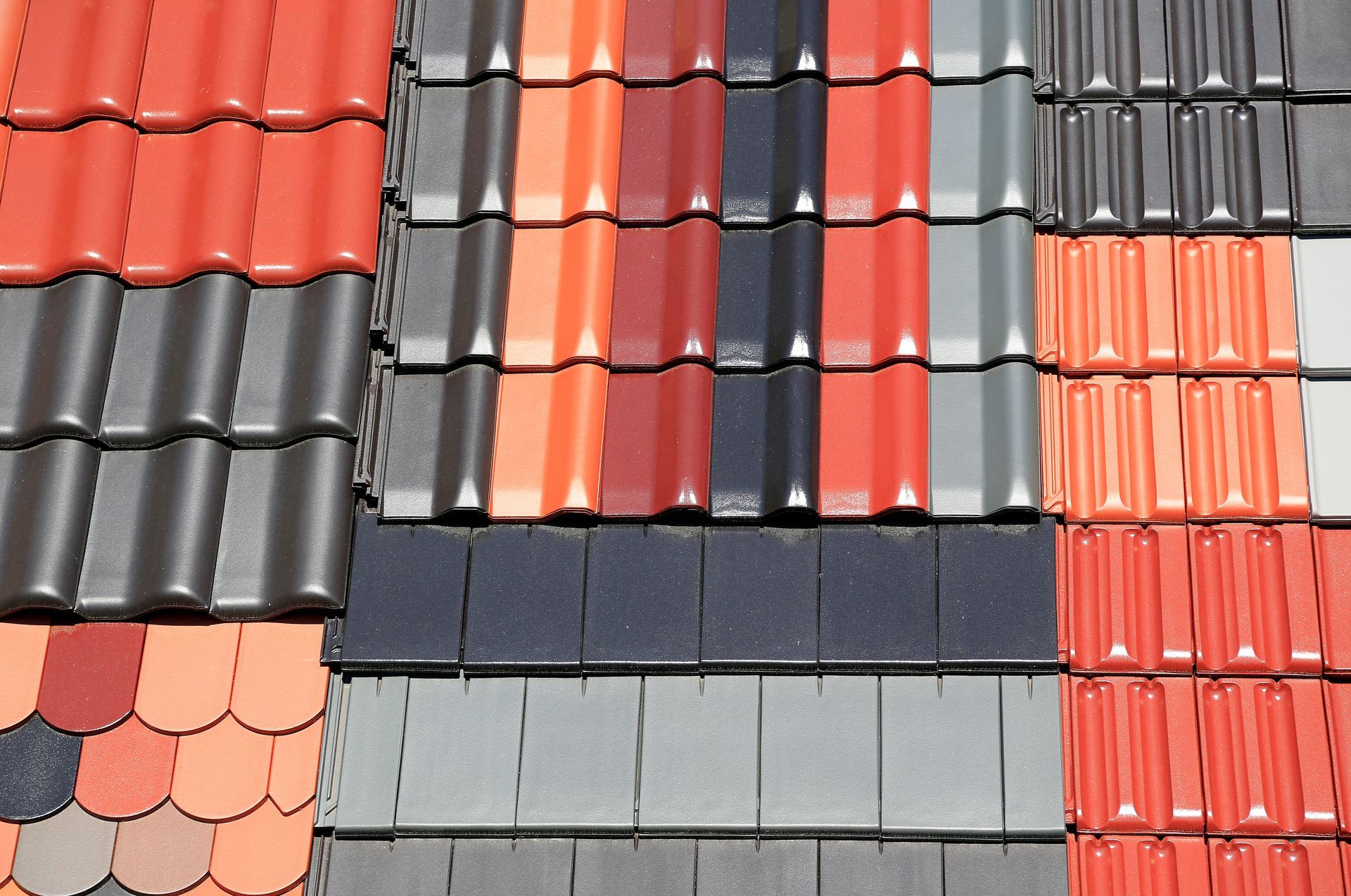 Différents matériaux pour toiture