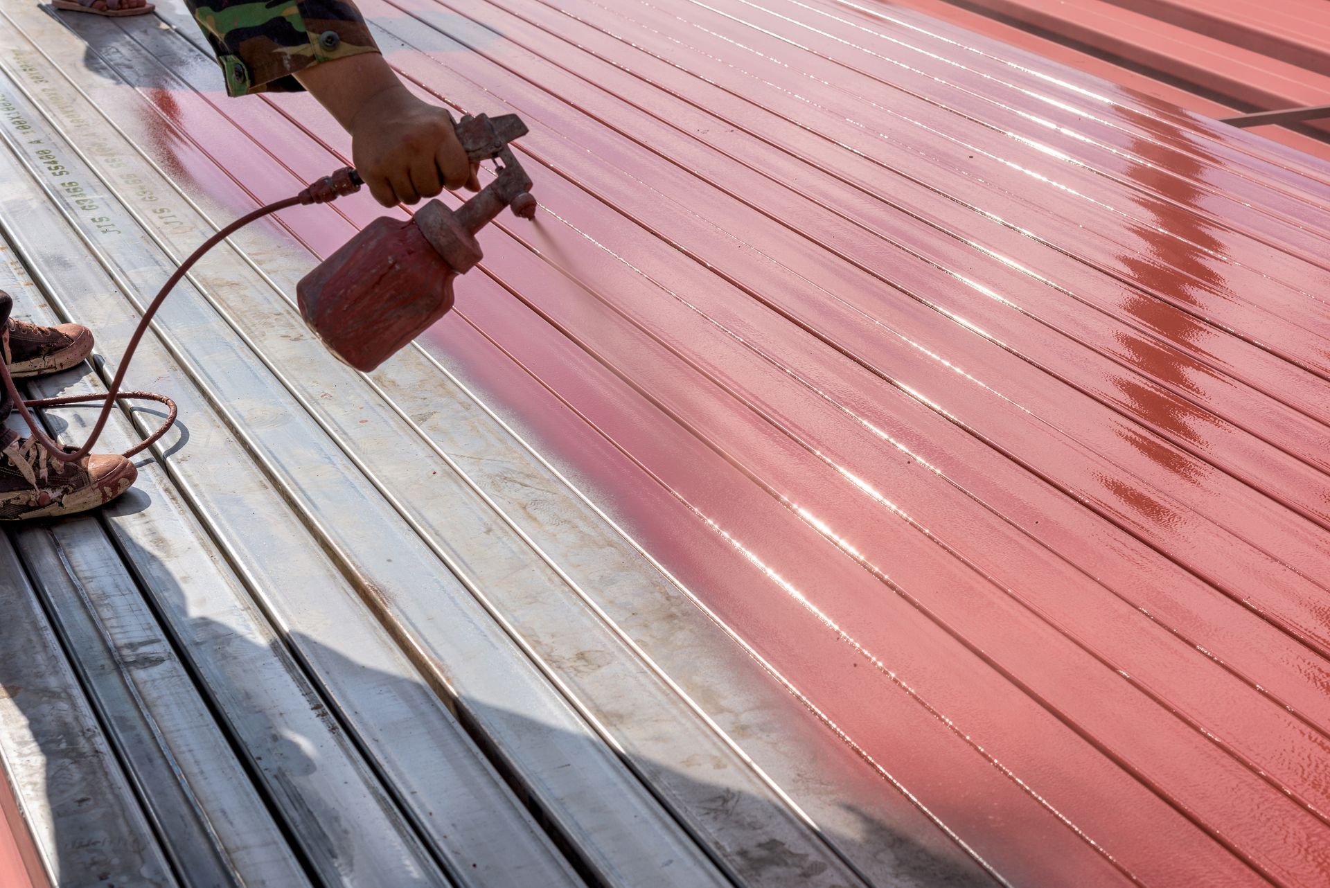 Peinture de toiture