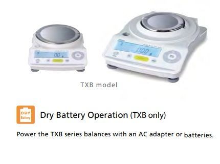 TW / TX / TXB series precision balance details