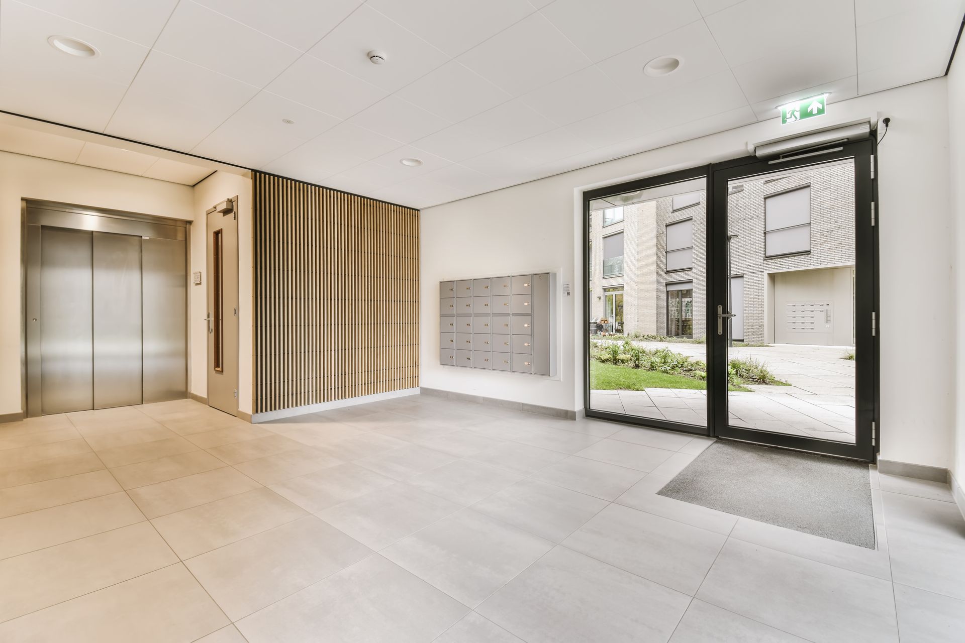 Hall d'entrée d'un immeuble