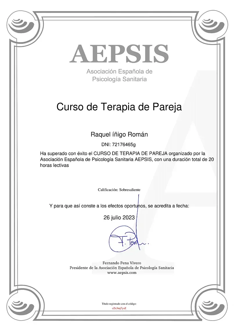 Certificado de
