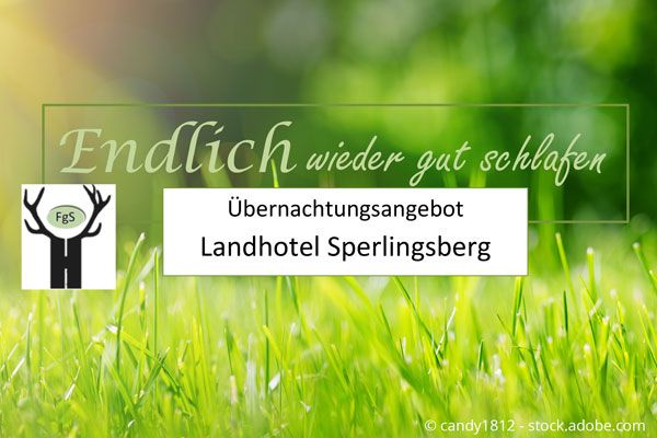 Landhotel Sperlingsberg Gut Schlafen Angebot