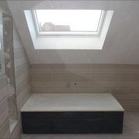 Saniertes Badezimmer