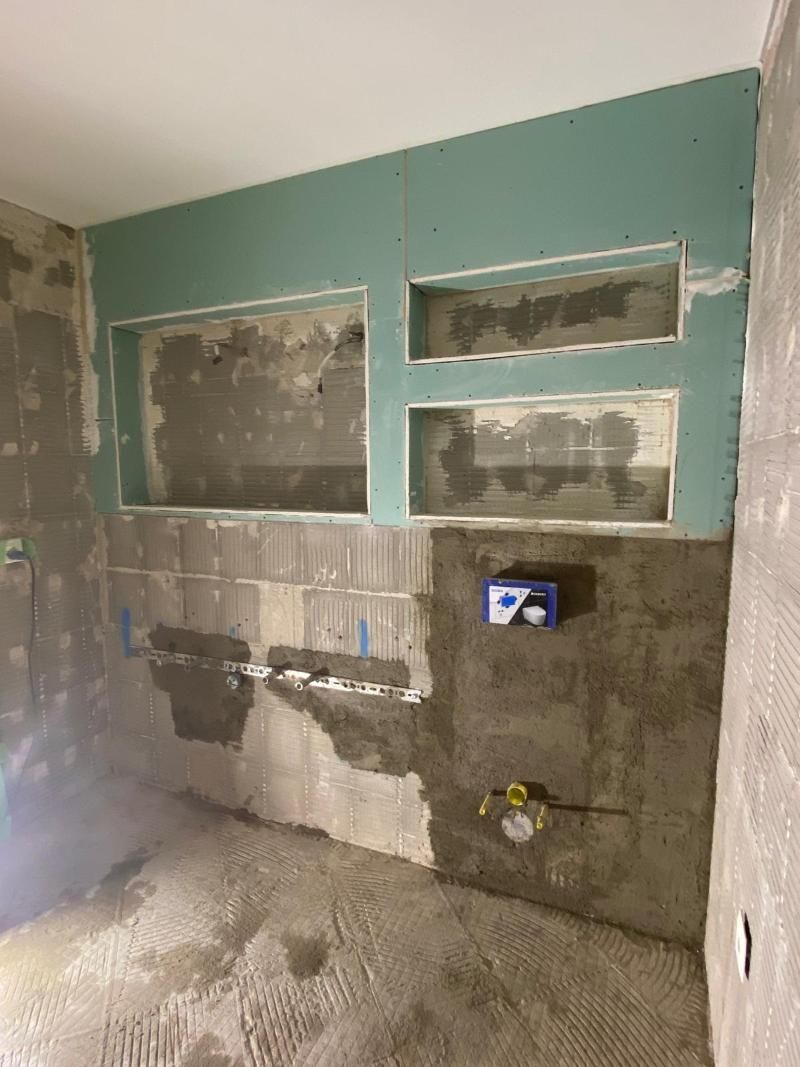 Sanierung eines Badezimmers