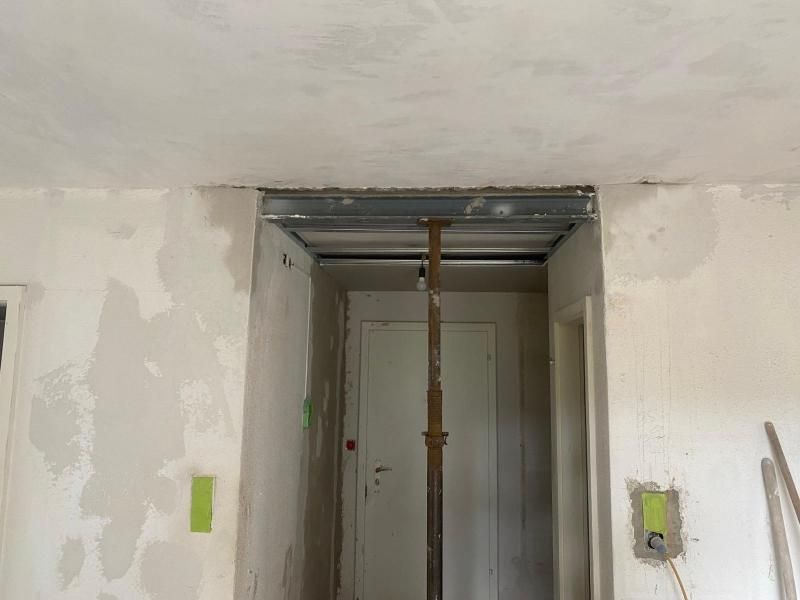 Sanierung einer Innenwand